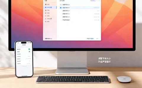 列的字体大小怎么调声音提示怎么开？