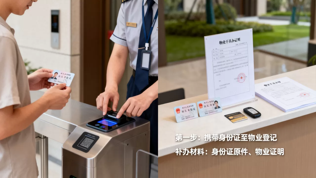 如何办理智能门禁卡？门禁卡补办需要带什么材料