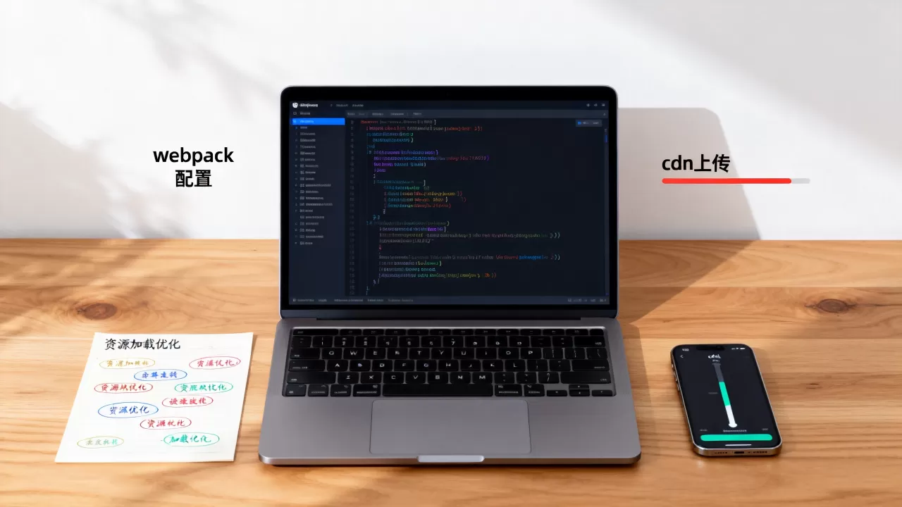 webpack图片上传cdn怎么配置？如何优化前端资源加载速度