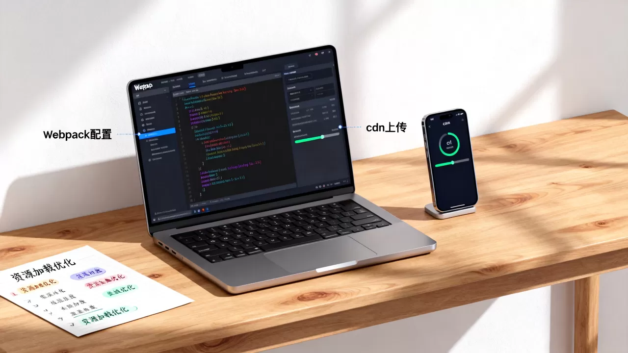 webpack图片上传cdn怎么配置？如何优化前端资源加载速度