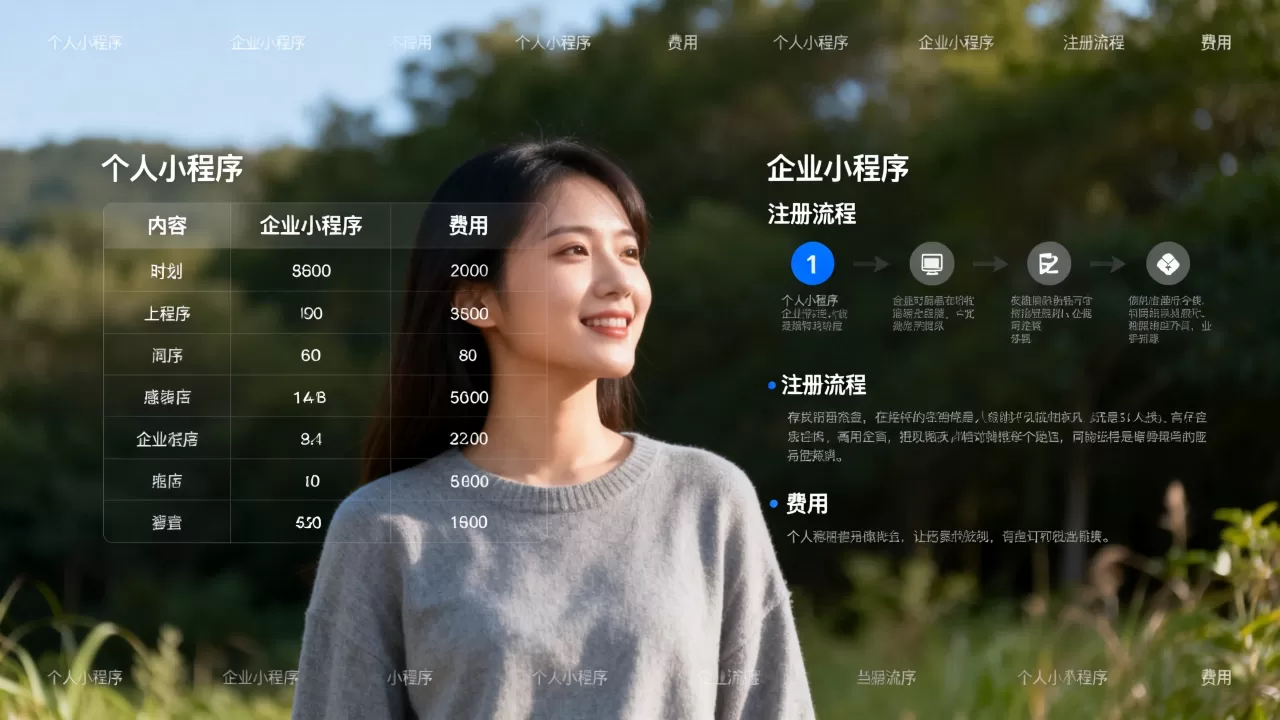 个人小程序和企业小程序区别是什么?小程序注册流程及费用详解 个人小程序和企业小程序区别是什么?小程序注册流程及费用详解