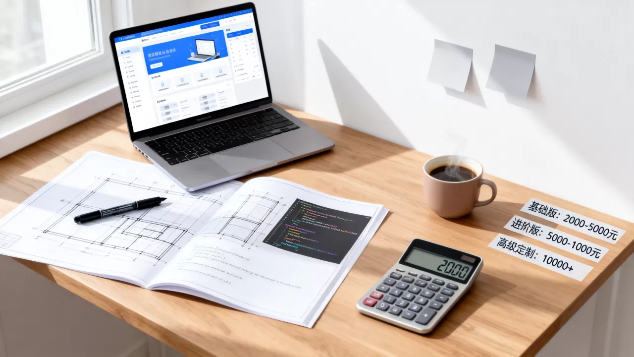 个人接做网站多少钱？网站定制开发费用一般多少