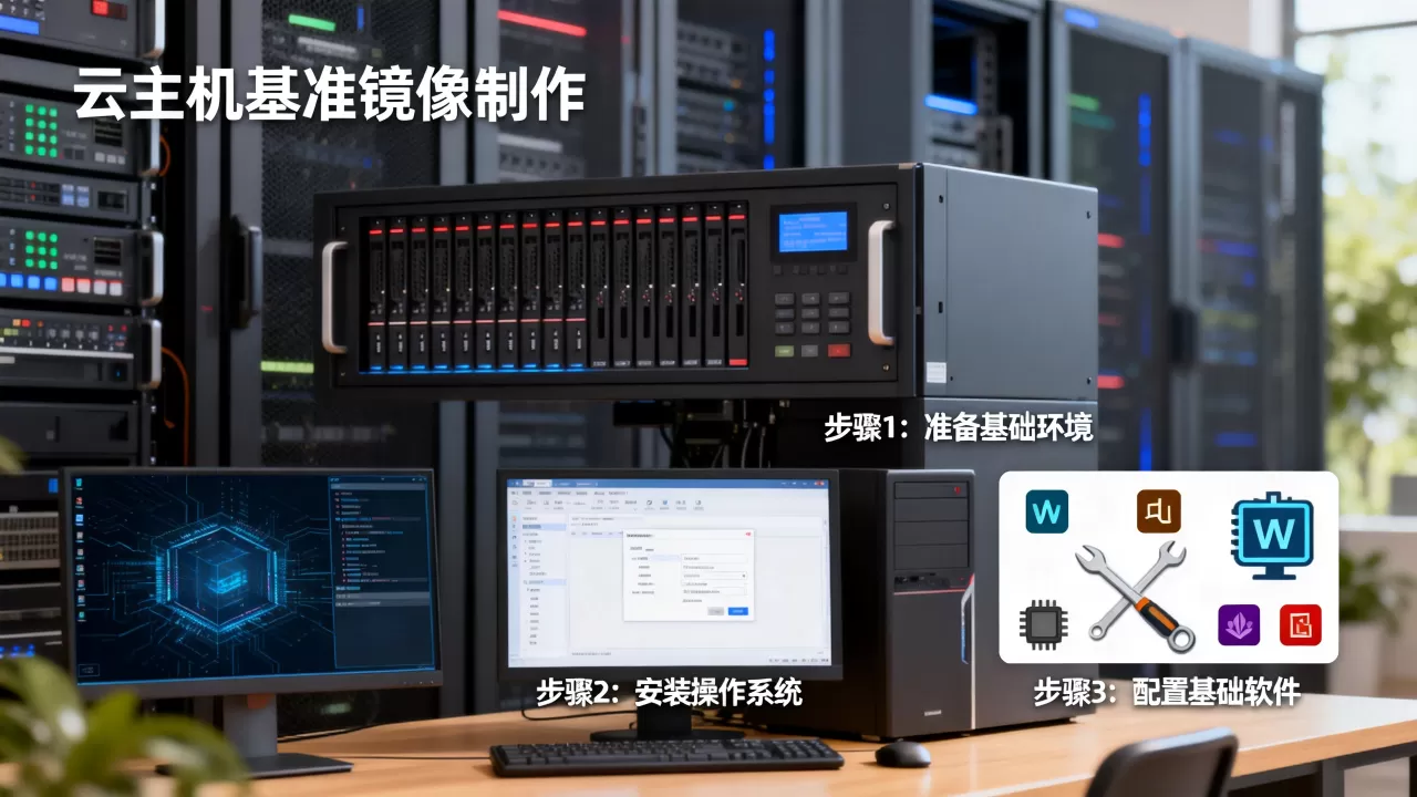 制作云主机基准镜像有哪些步骤?云主机基准镜像制作教程 制作云主机基准镜像有哪些步骤?云主机基准镜像制作教程