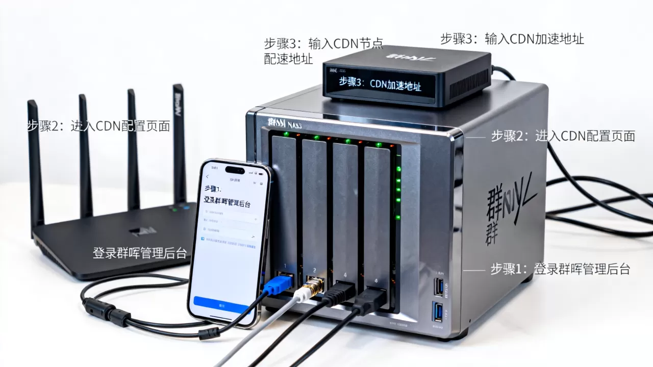 群晖如何挂载CDN加速？群晖NAS配置CDN详细教程