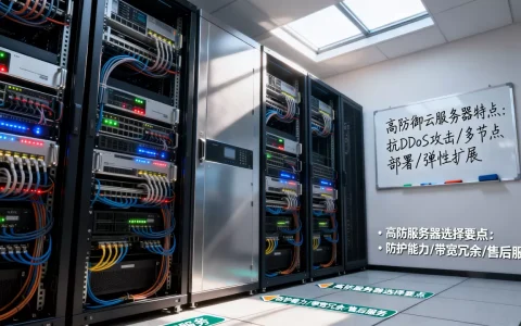 高防御云服务器有什么特点？高防服务器怎么选