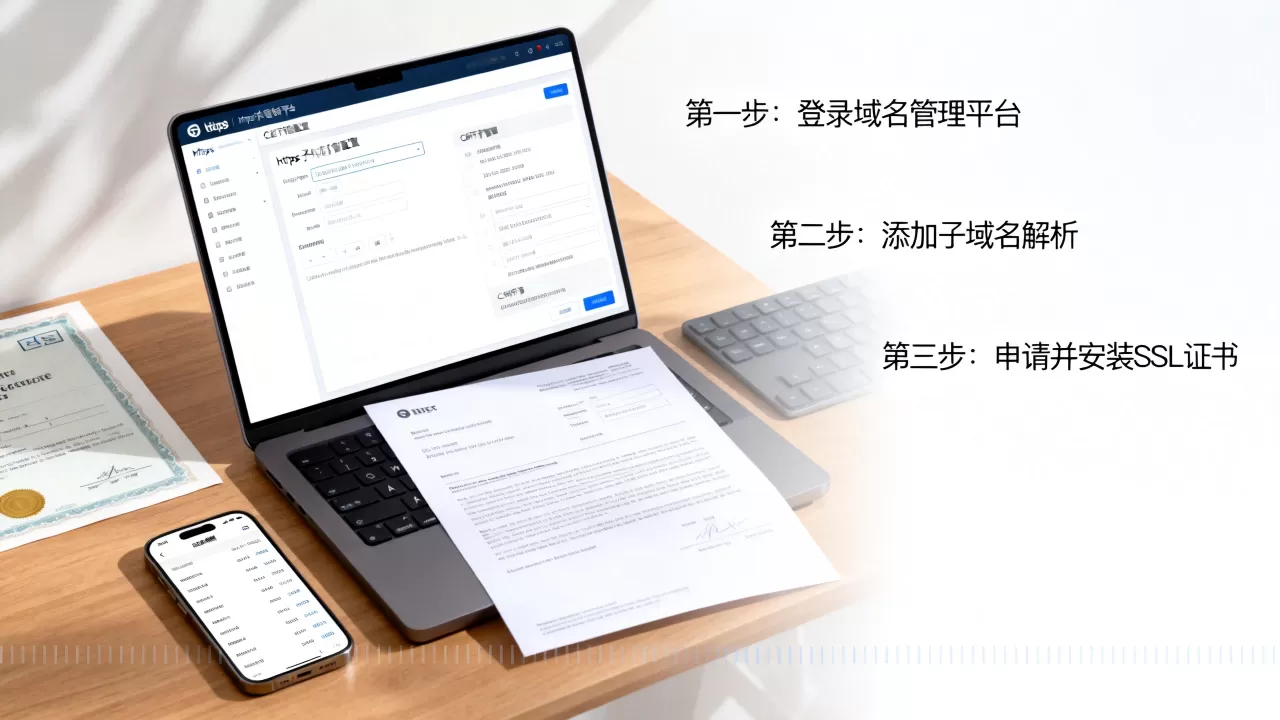 https配置子域名怎么操作?配置https证书教程 https配置子域名怎么操作?配置https证书教程