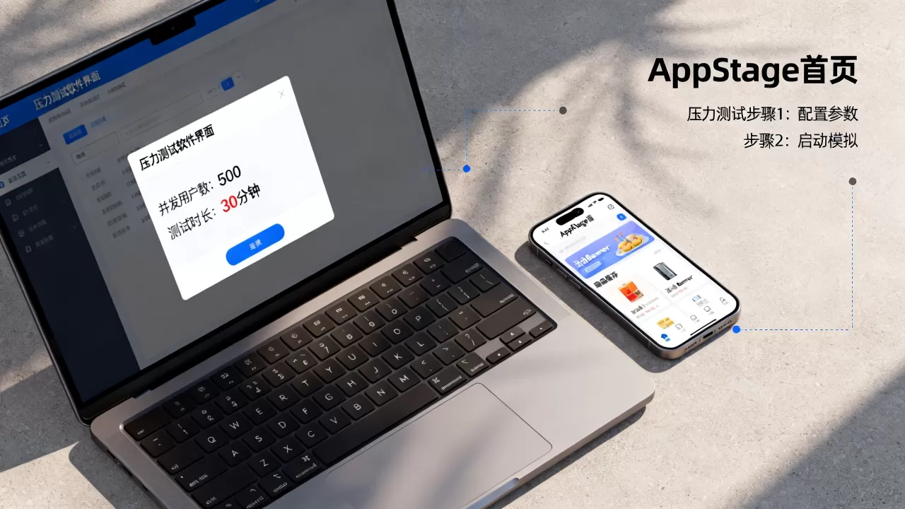 APP首页压力测试怎么做？AppStage首页介绍