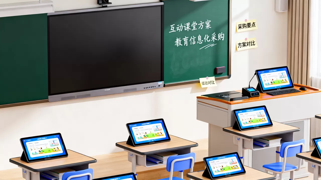 互动课堂场景方案怎么买？教育信息化采购方案有哪些