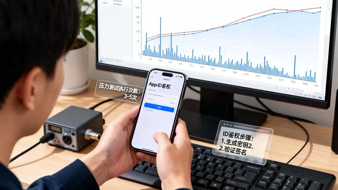 App压力测试一般执行多少次？如何执行App ID鉴权