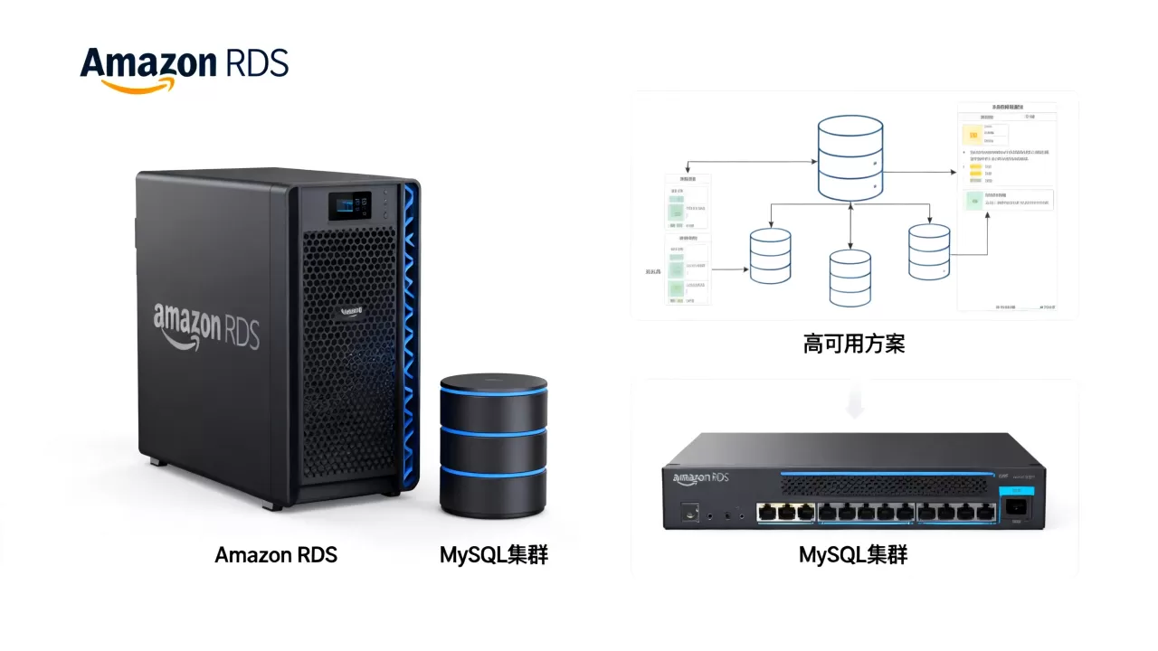 Amazon RDS与MySQL集群区别是什么?MySQL集群高可用方案 Amazon RDS与MySQL集群区别是什么?MySQL集群高可用方案