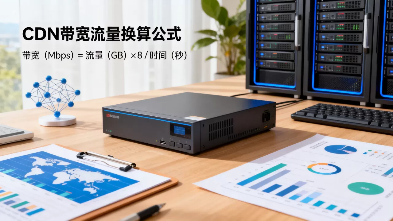 CDN带宽流量怎么换算?CDN带宽流量换算公式 CDN带宽流量怎么换算?CDN带宽流量换算公式