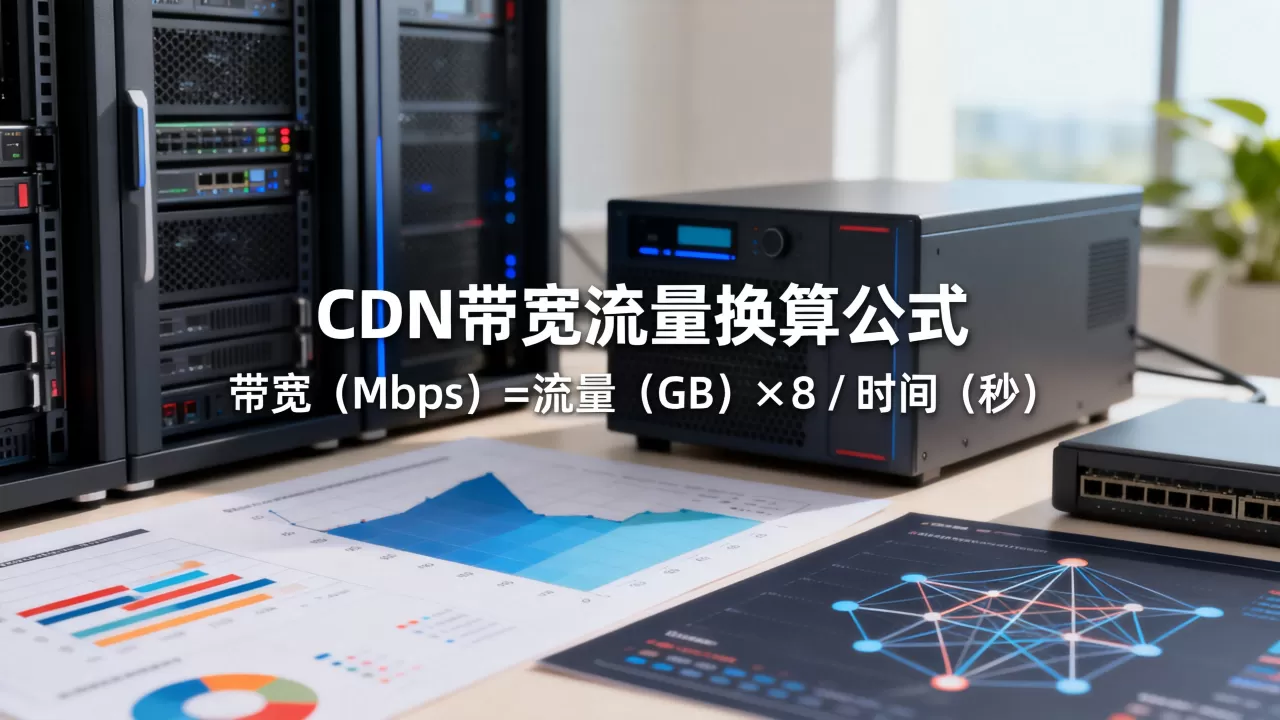 CDN带宽流量怎么换算?CDN带宽流量换算公式 CDN带宽流量怎么换算?CDN带宽流量换算公式
