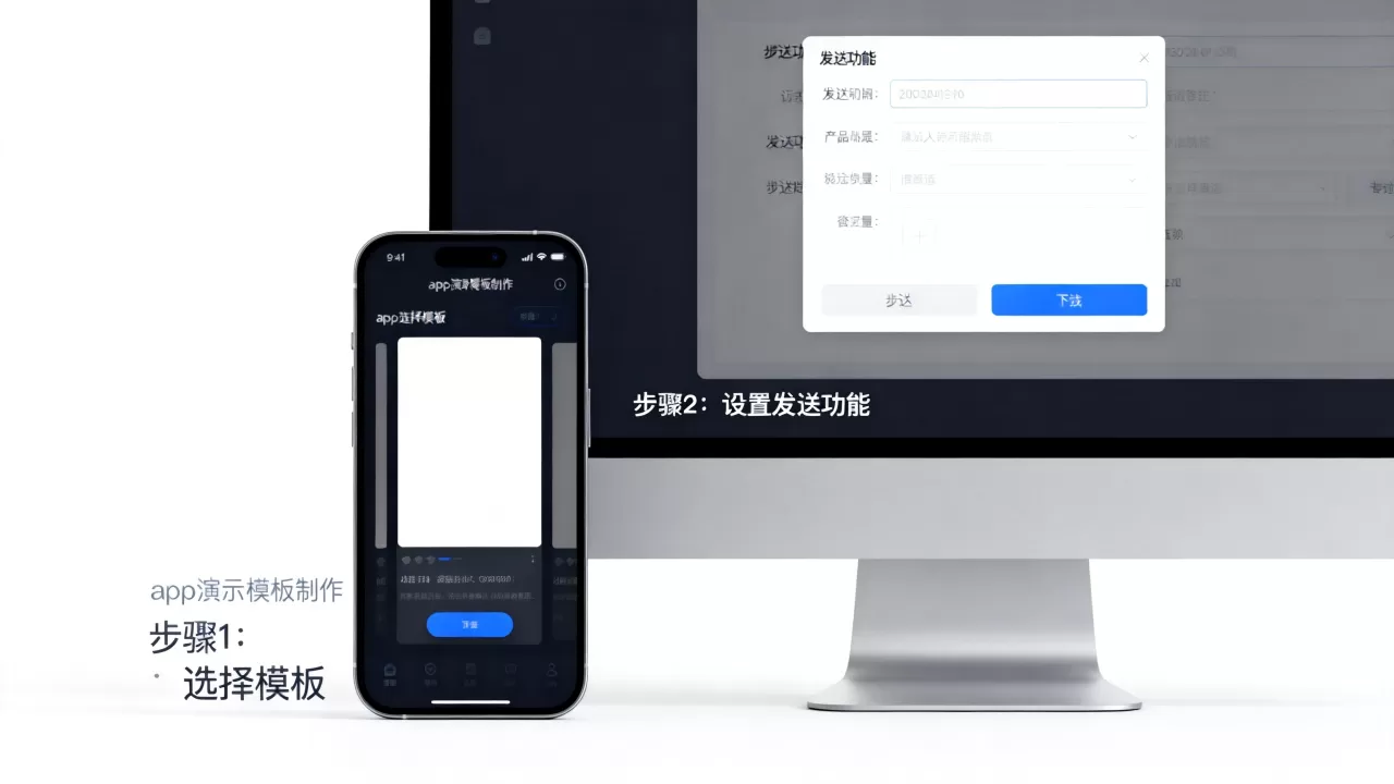如何制作app演示模板?启动发送演示功能怎么设置 如何制作app演示模板?启动发送演示功能怎么设置