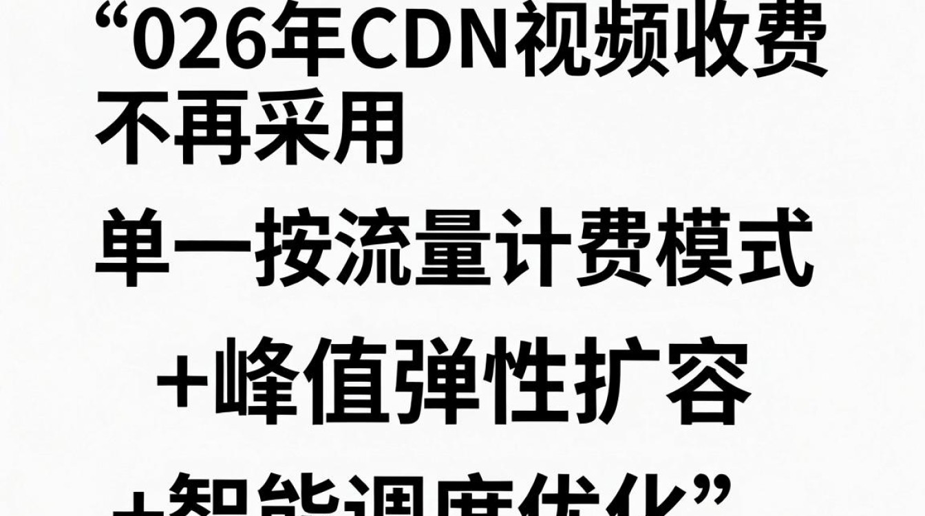 cdn视频收费 cdn视频收费