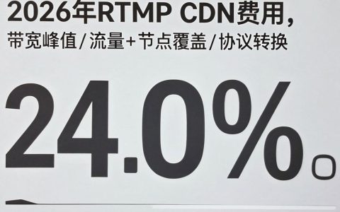 rtmp cdn费用多少，rtmp cdn费用怎么算