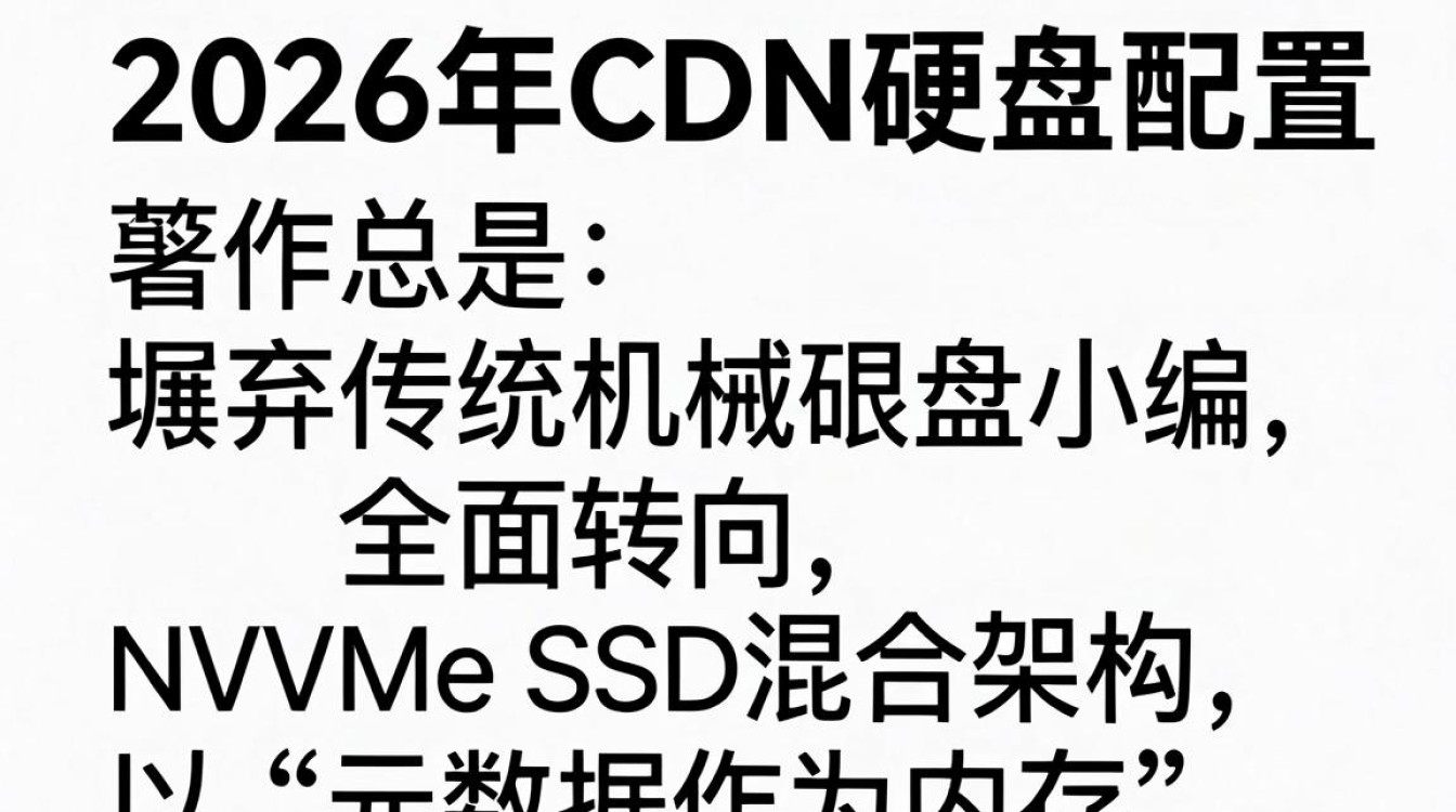 cdn硬盘配置 cdn硬盘配置