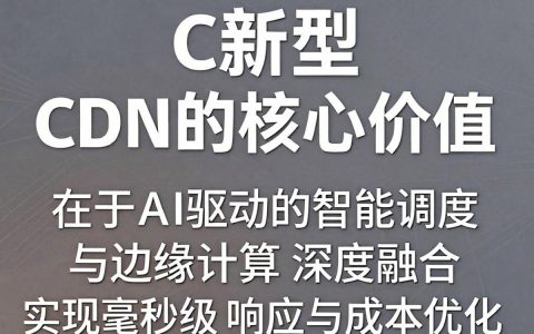 创新型cdn是什么，创新型cdn加速原理