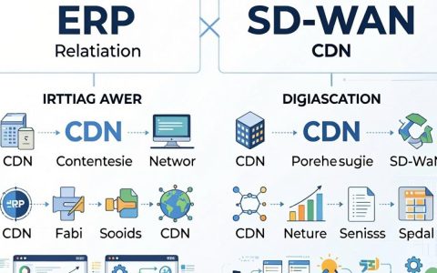 erp cdn sdwan是什么？企业erp系统cdn加速sdwan组网解决方案