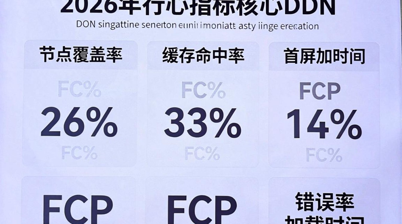 cdn 核心指标 cdn 核心指标