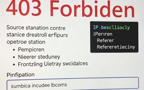 cdn加速403怎么办，cdn加速403错误