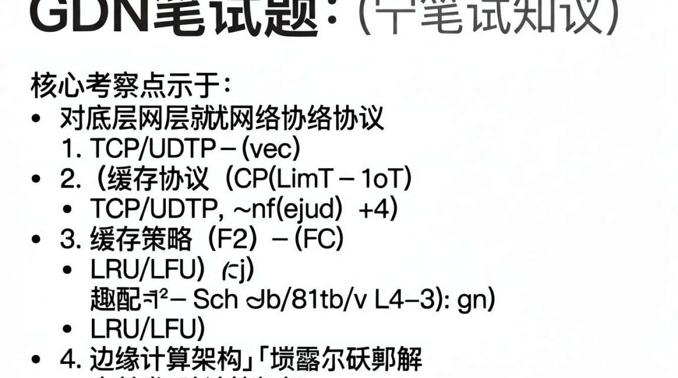 cdn笔试题 cdn笔试题