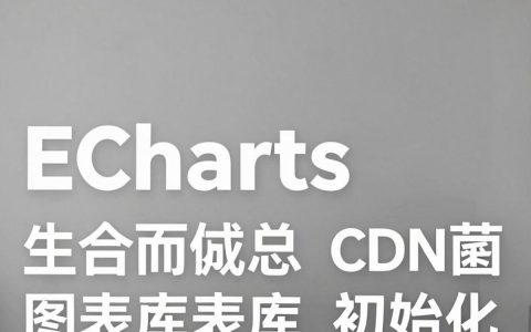 echarts cdn怎么引用，echarts引入方法