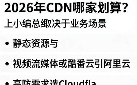 cdn哪家划算，cdn服务商怎么选