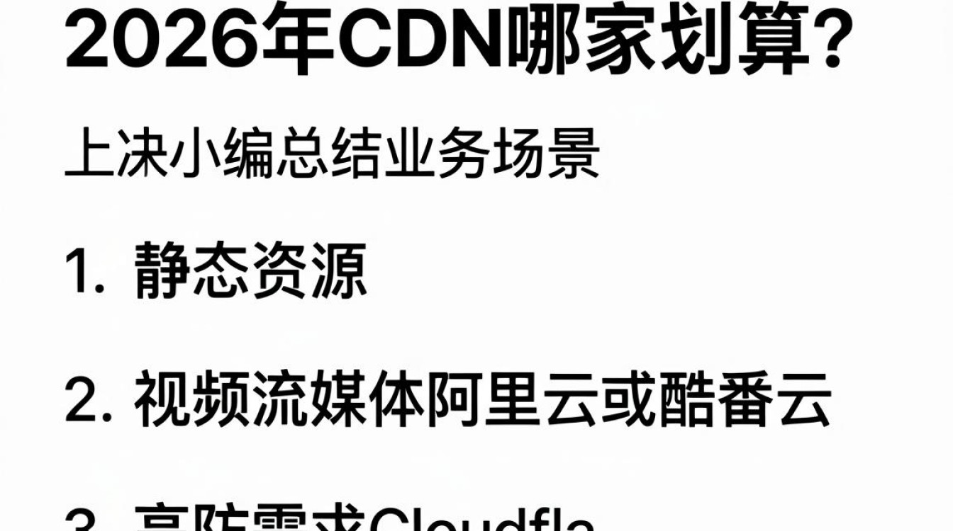 cdn哪家划算 cdn哪家划算