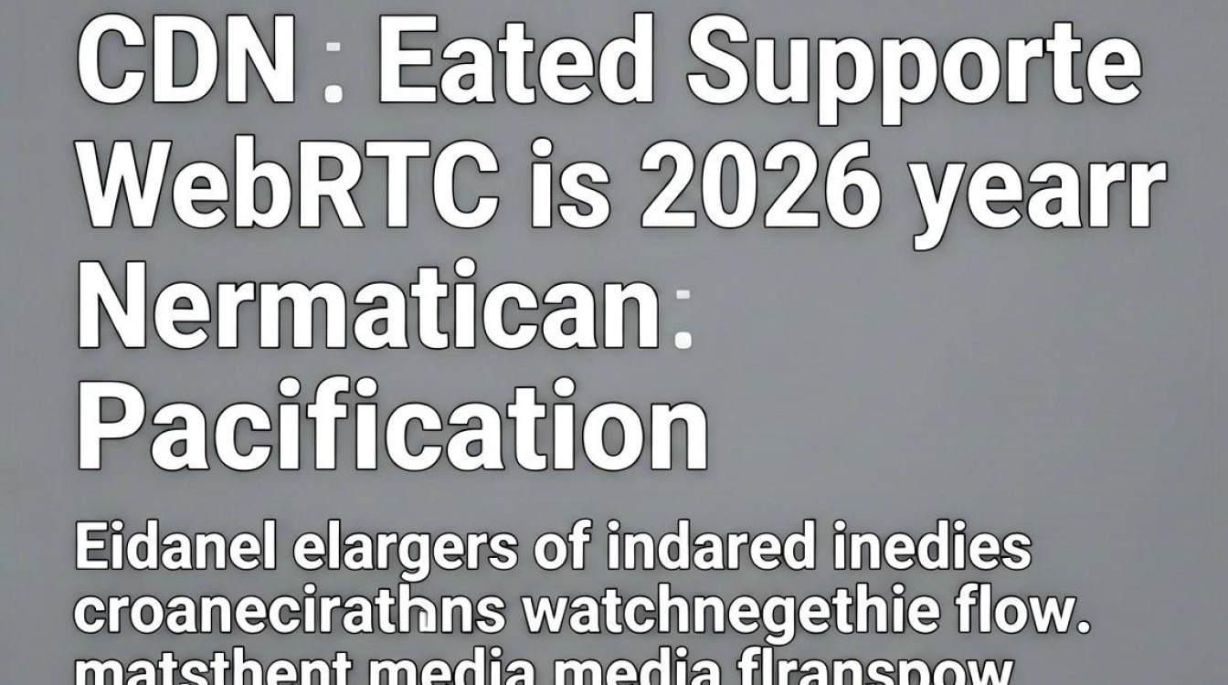 cdn支持webrtc cdn支持webrtc