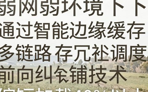 cdn弱网卡顿怎么办，cdn加速