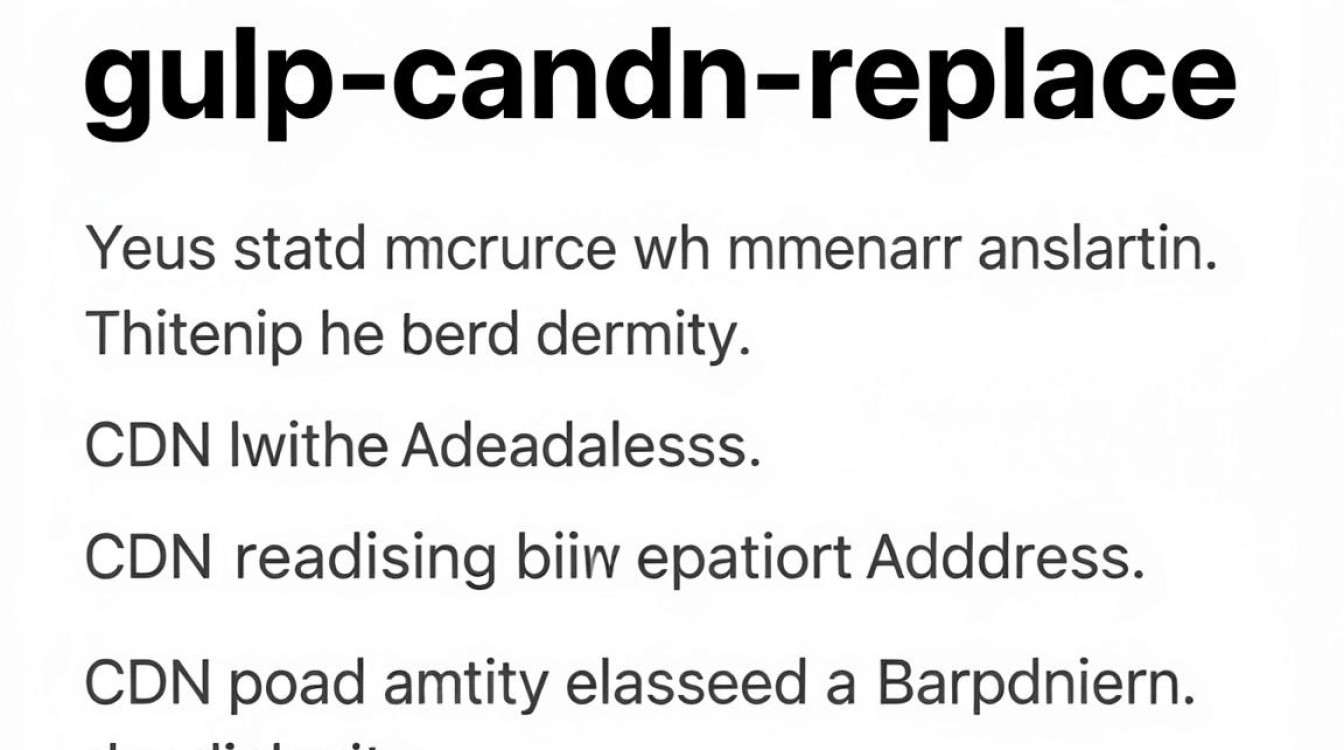 gulp cdn replace gulp cdn replace