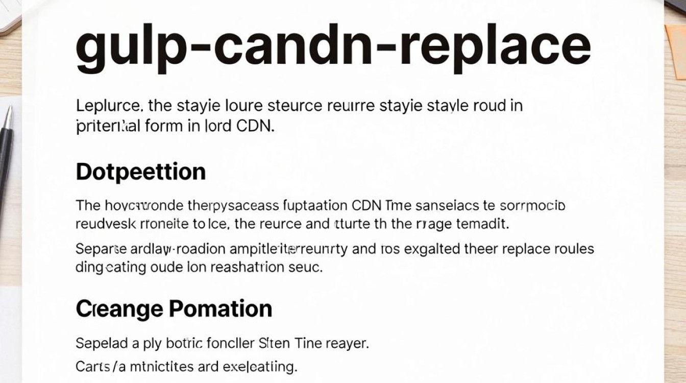 gulp cdn replace gulp cdn replace