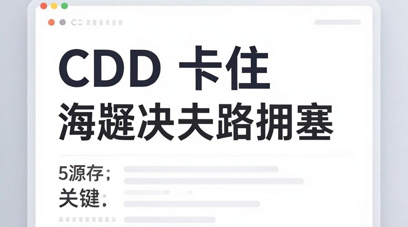 cdn卡住了 cdn卡住了