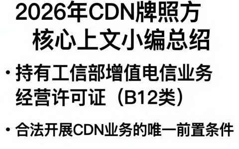 cdn牌照方有哪些，cdn牌照申请流程