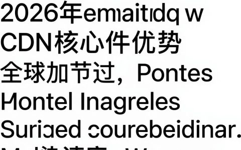 字体文件cdn加载慢怎么办，字体cdn加速