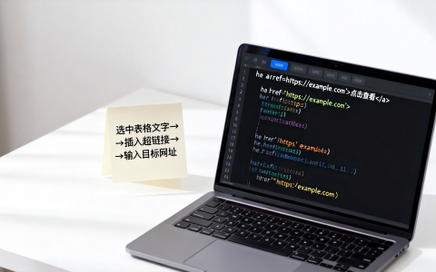 html表格文字链接怎么设置？html表格超链接代码怎么写