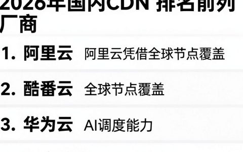 cdn国内排名前十，国内cdn服务商排名