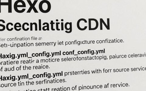 hexo设置cdn教程，hexo配置CDN加速