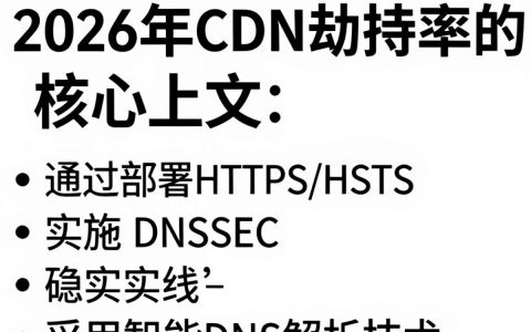 CDN劫持率怎么降低，CDN加速被劫持怎么办