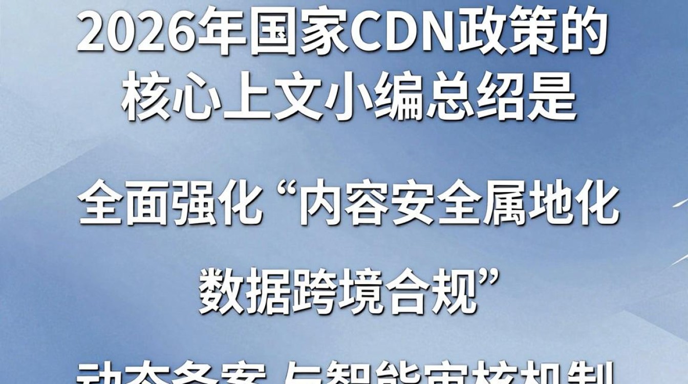 国家cdn政策 国家cdn政策