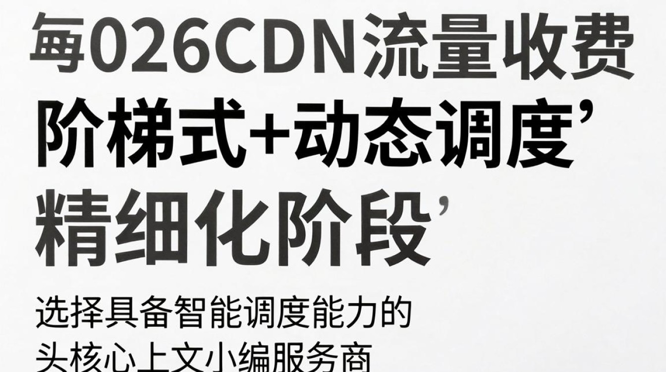 cdn流量收费 cdn流量收费