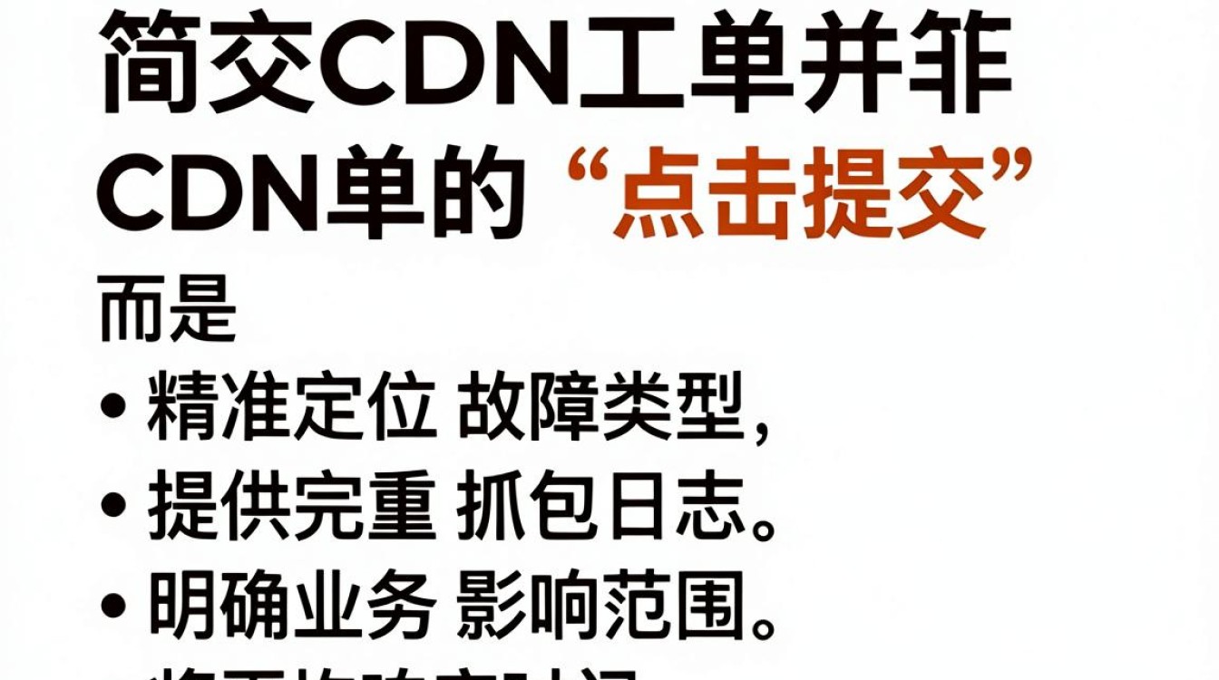 cdn工单 cdn工单