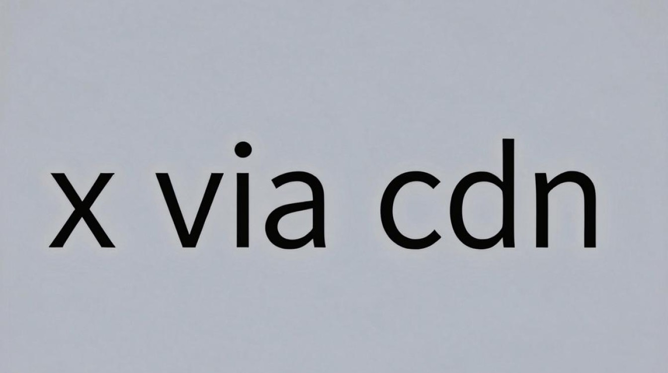 x via cdn