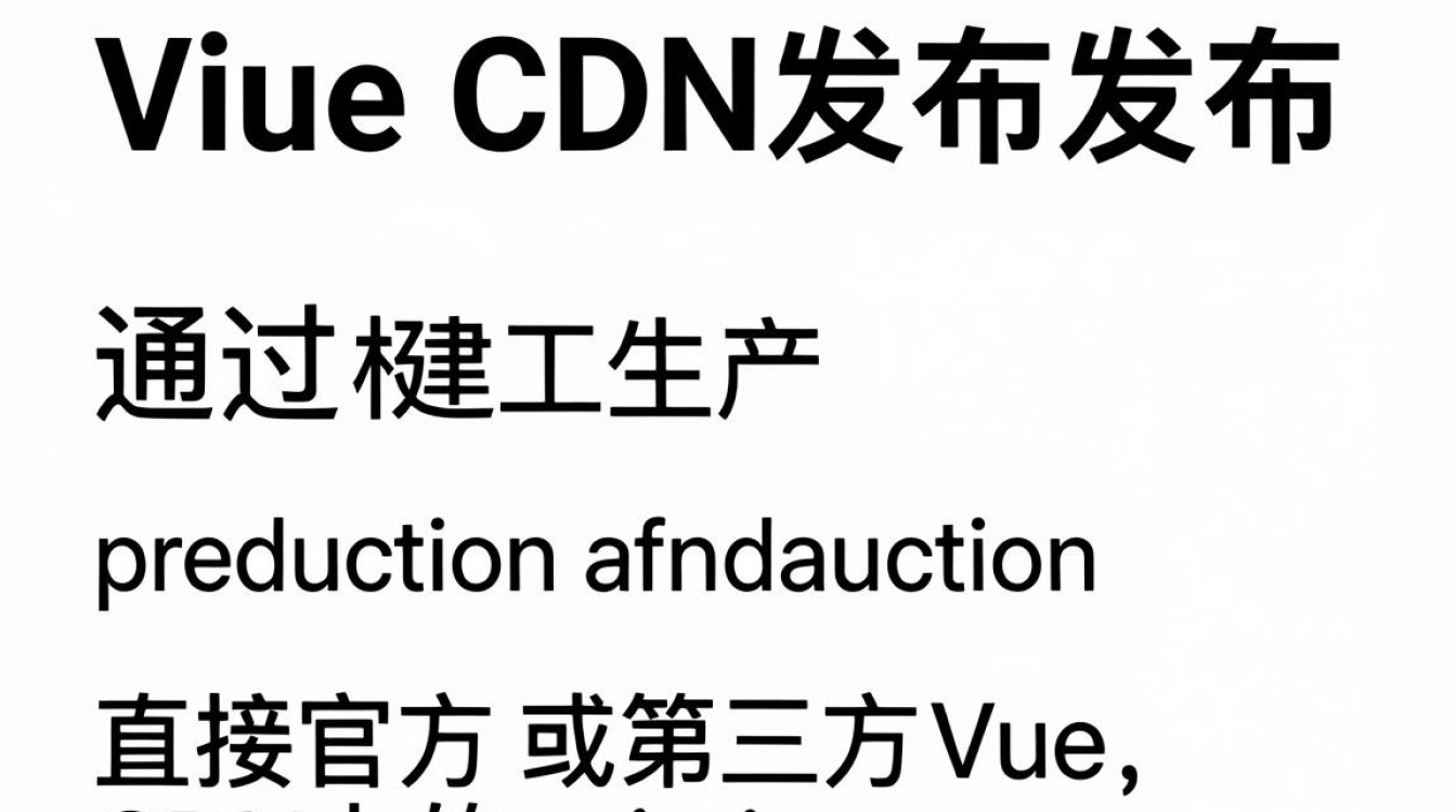 vue cdn发布