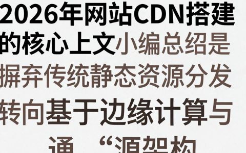 网站cdn搭建教程，网站cdn搭建