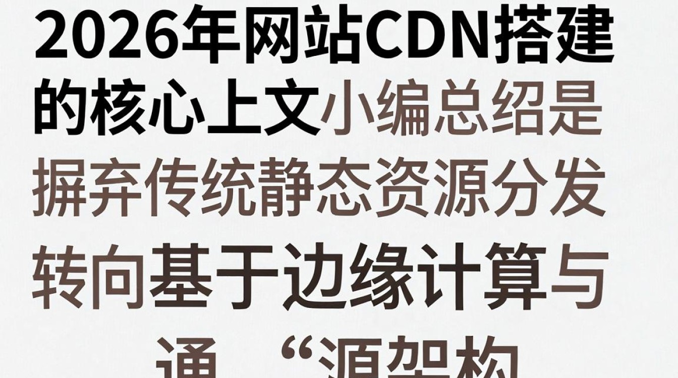 网站cdn搭建 网站cdn搭建