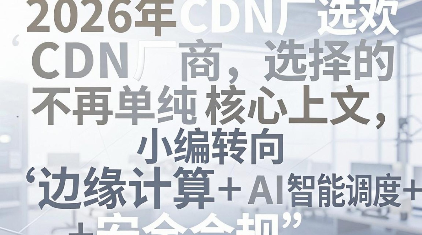 cdn产商 cdn产商
