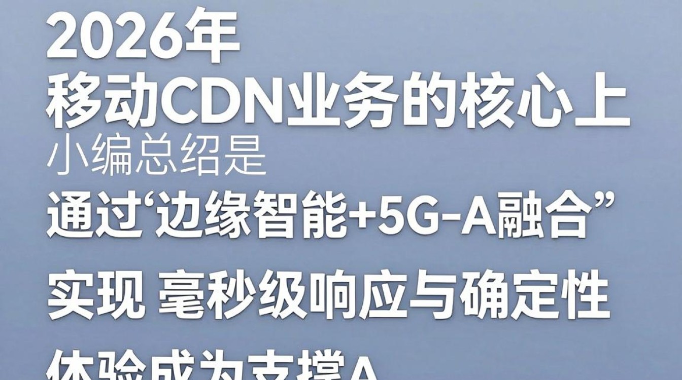 移动cdn业务