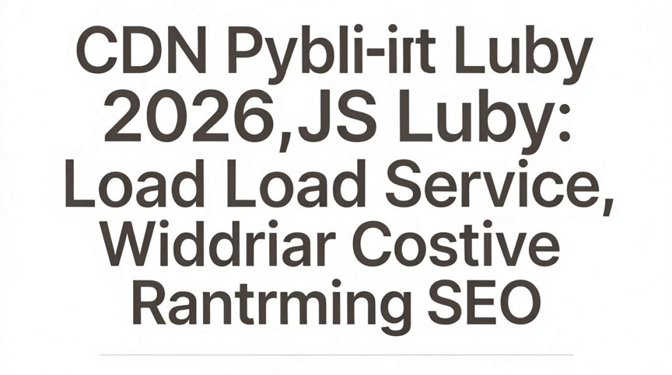 cdn  公共js