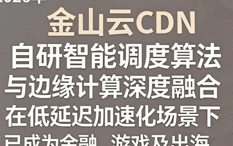 金山云cdn好用吗，金山云cdn